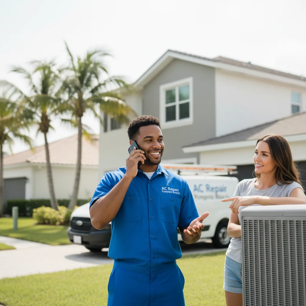 AC Repair Pompano Beach customer support in Odon